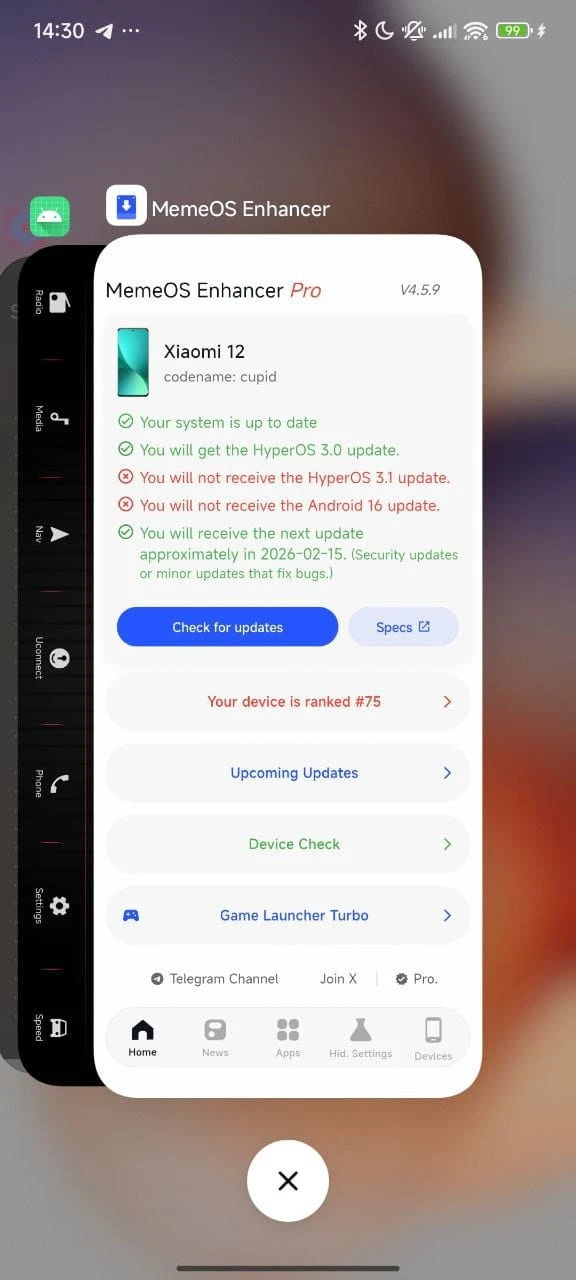 POCO Launcher оновився до версії 7.50: що змінилося для користувачів