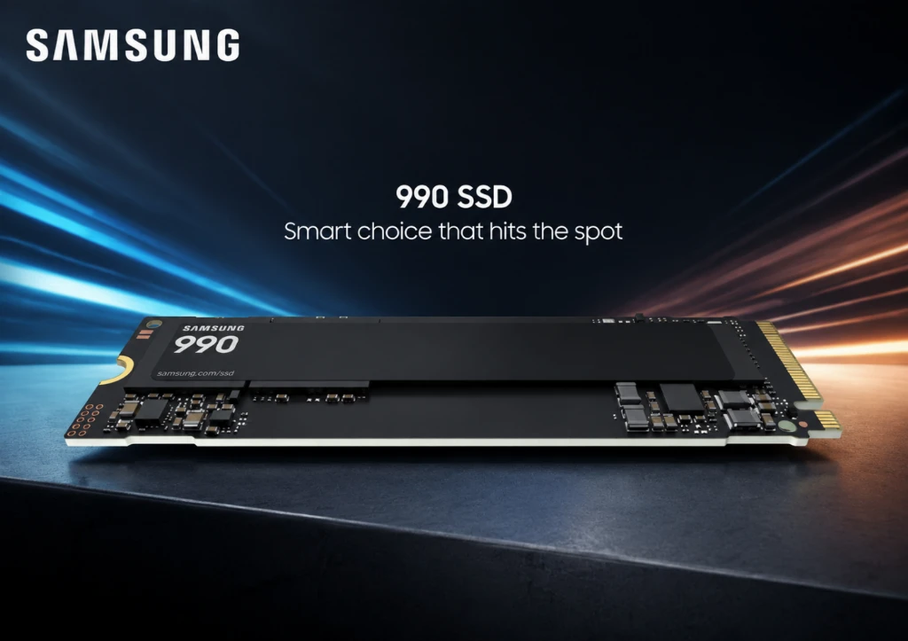 Samsung представила SSD 990 на ринку Індії